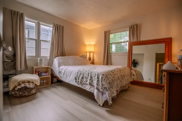 Bedroom one, 1524 Burcham Dr, East Lansing student rental