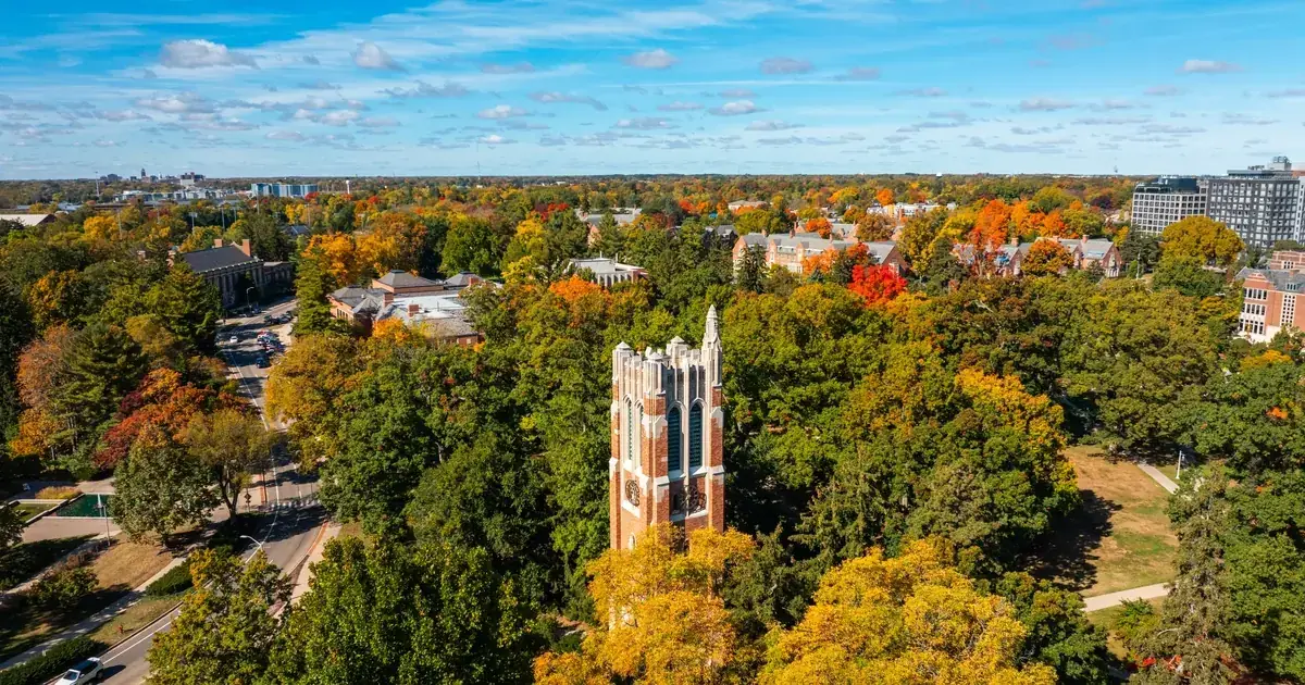 Michigan State University campus in East Lansing